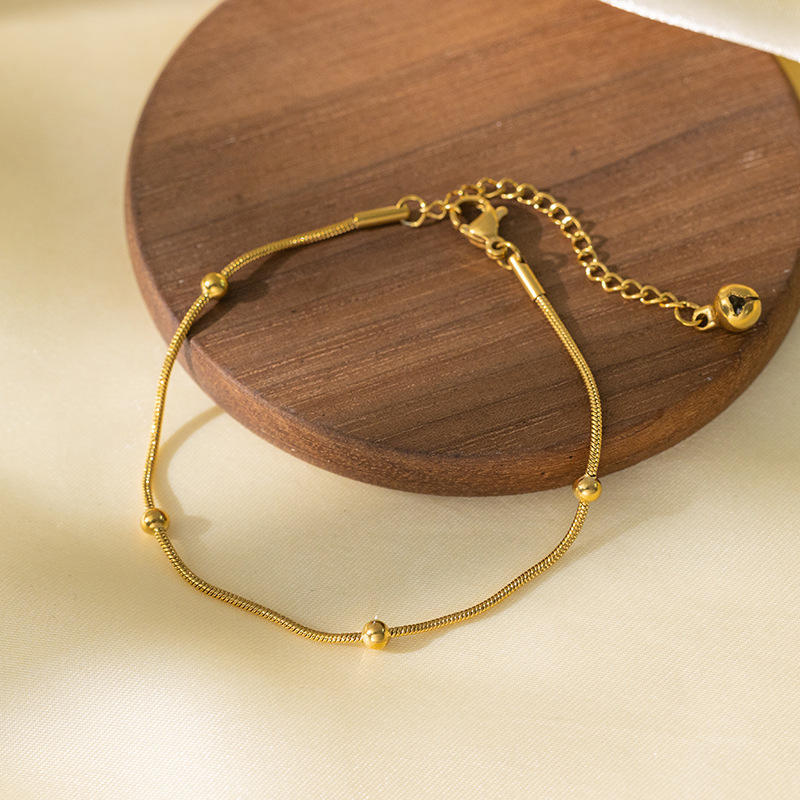 TEULRIP  Round Beads Bracelet or Anklet for Girls