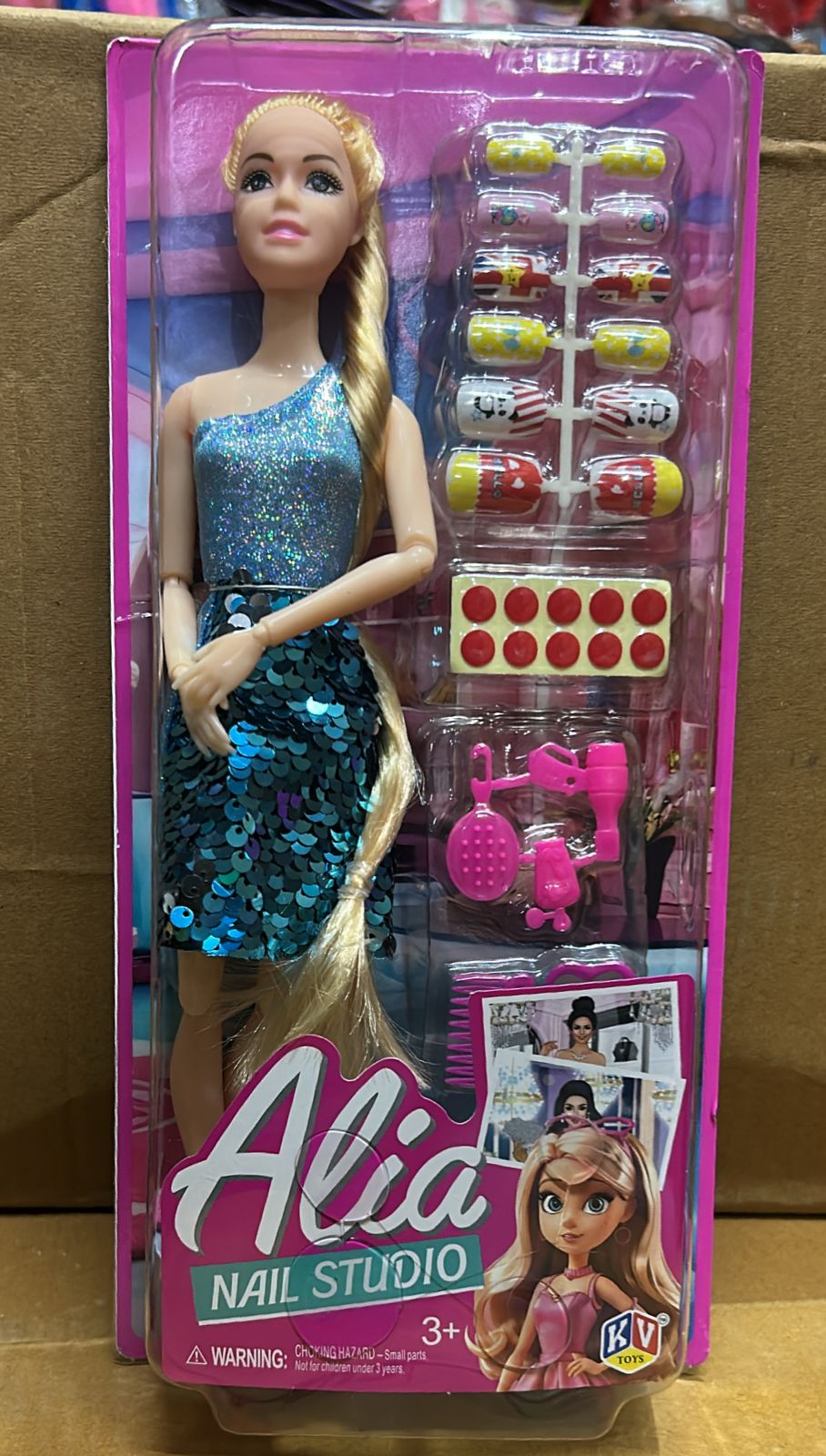 Alia Nail Studio Doll