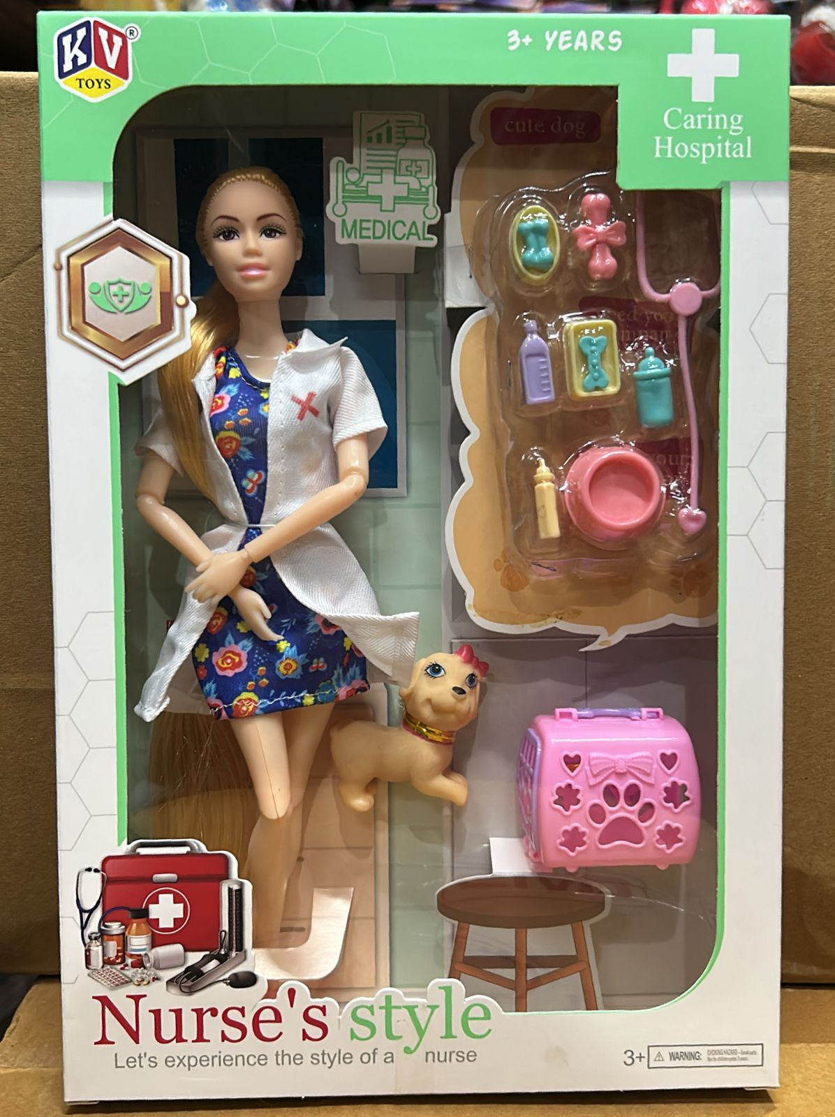 Nurse's Style Doll Set