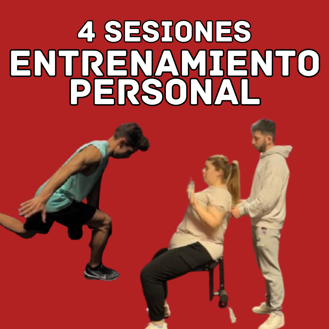 4 SESIONES ENTRENAMIENTO PERSONAL