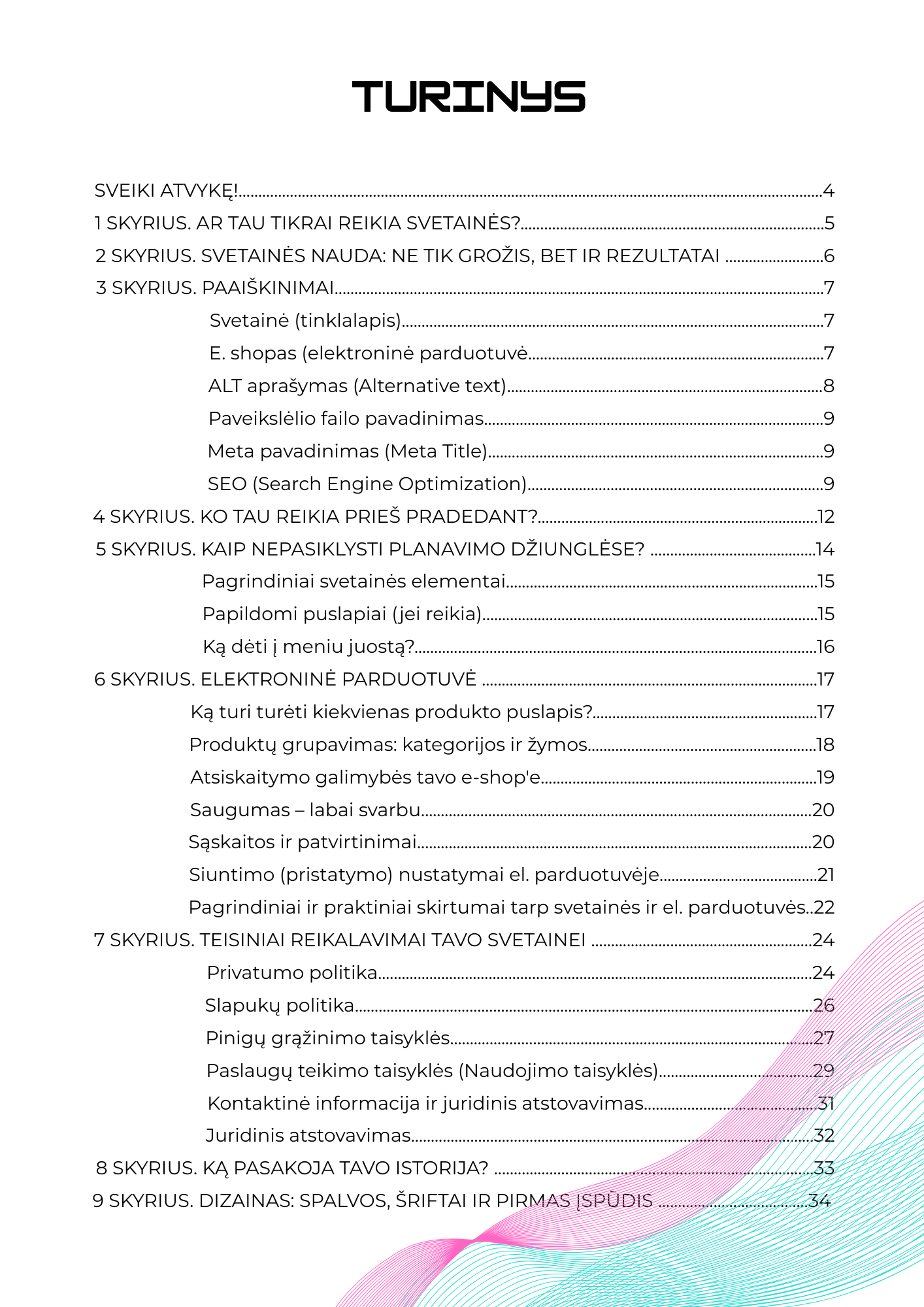 Žingsnis po žingsnio į savo svetainę