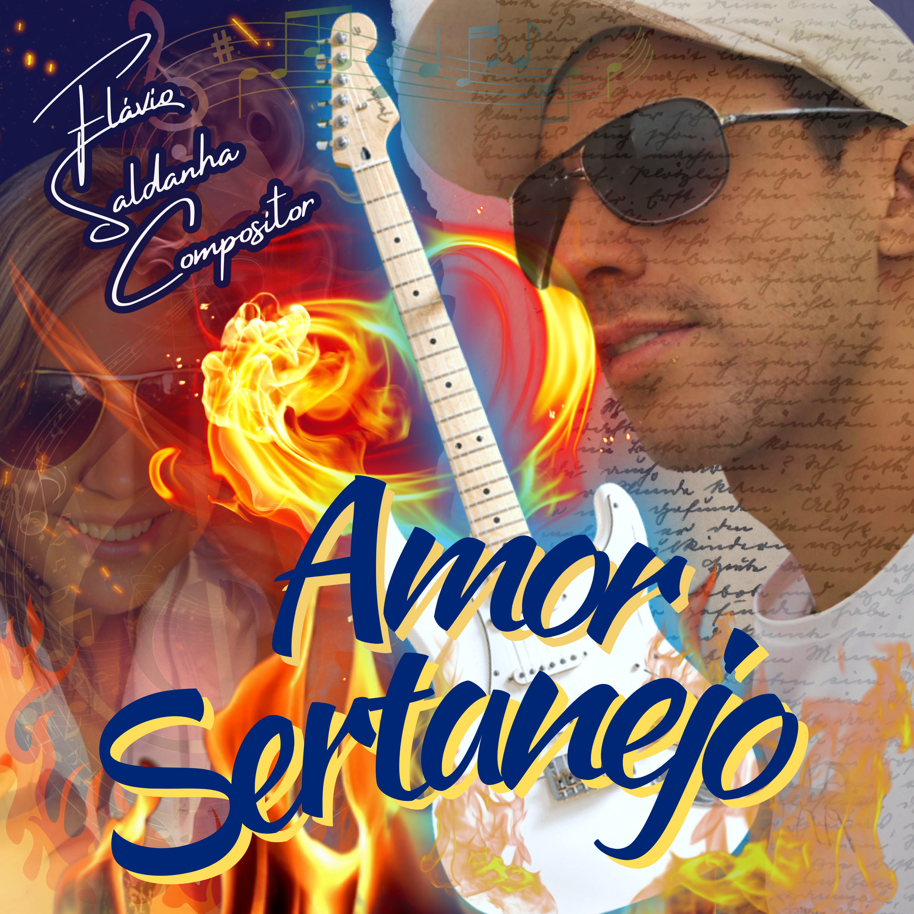 Álbum: Amor Sertanejo - Flávio Saldanha Compositor