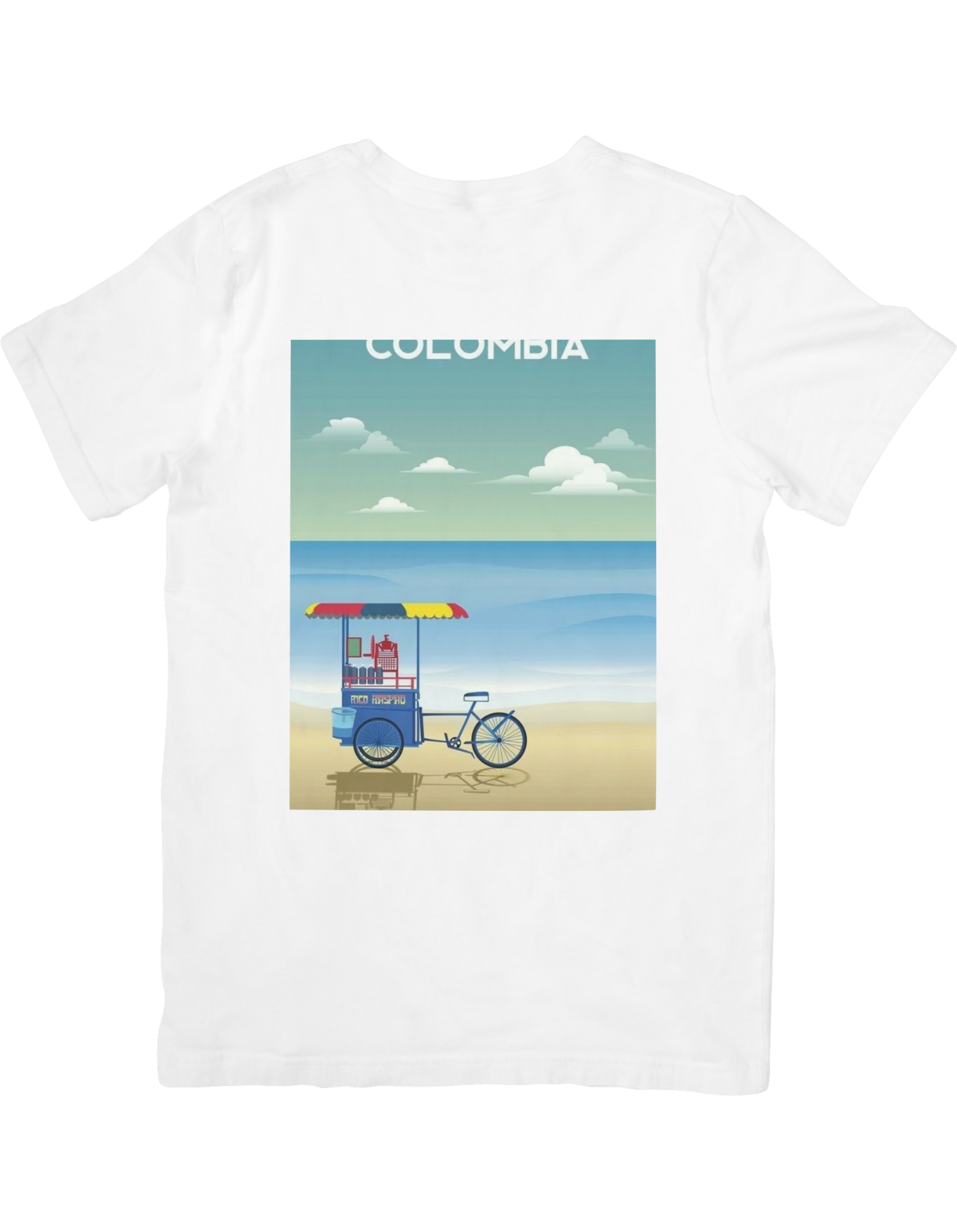 Colombia Beach Themed T-Shirt