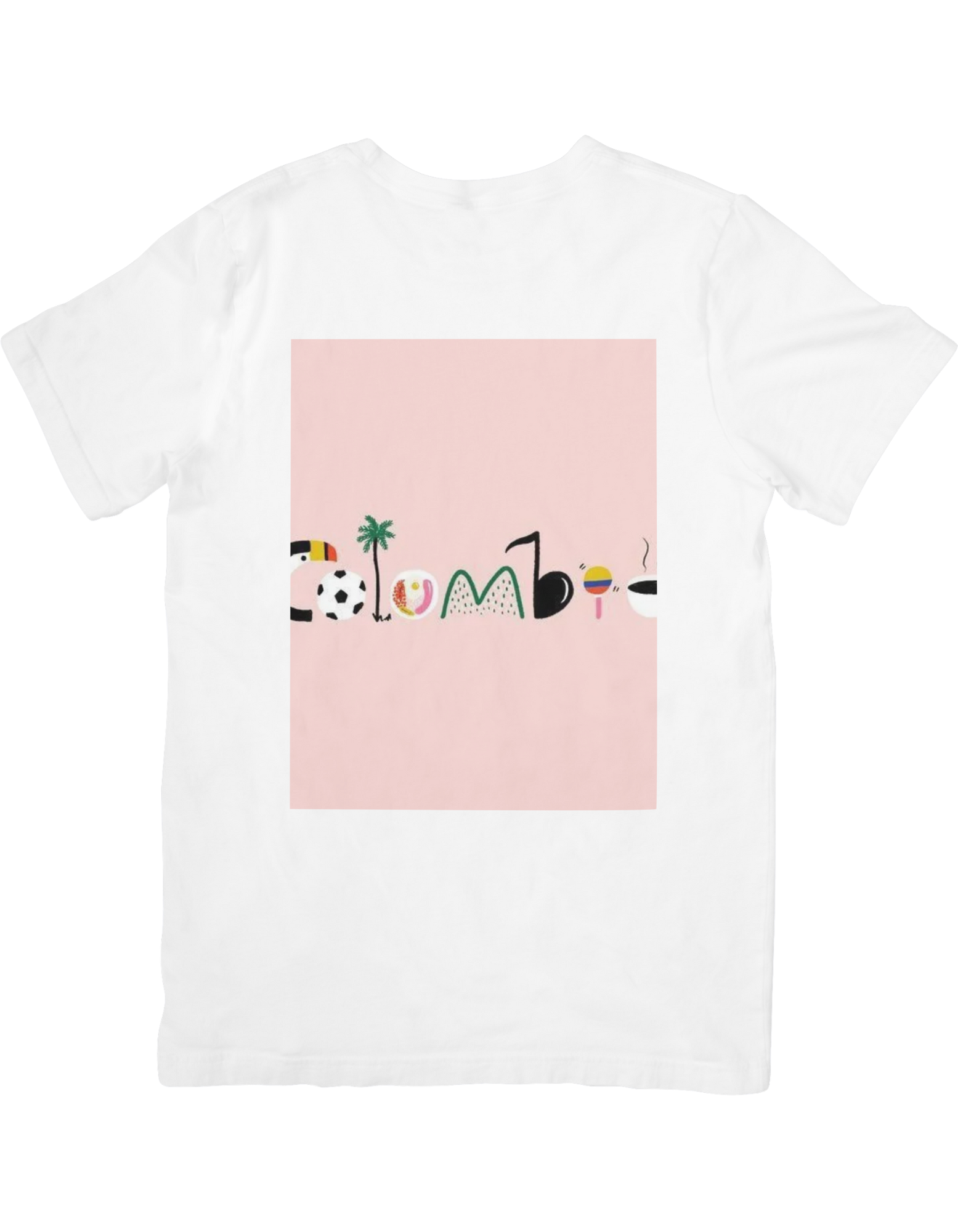 Colombia Beach Themed T-Shirt