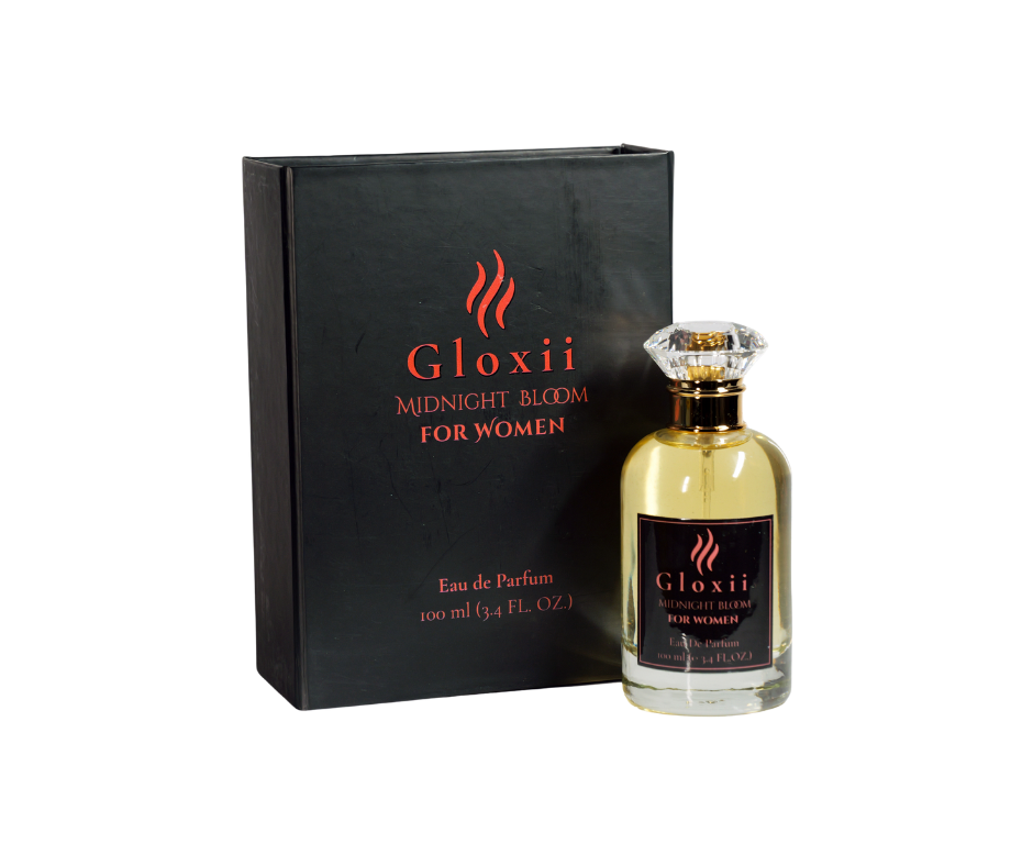 Gloxii Midnight Bloom – Deep Night Floral Perfume for Women 