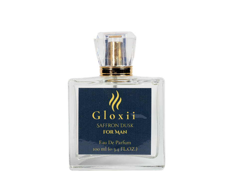 Gloxii Saffron Dusk – Spicy Luxury Perfume for Men