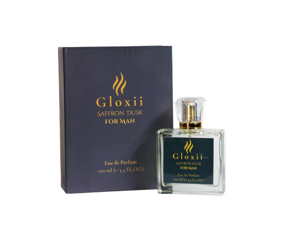 Gloxii Saffron Dusk – Spicy Luxury Perfume for Men