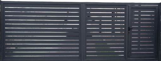 Puerta corredera Modelo SIMETRIC 