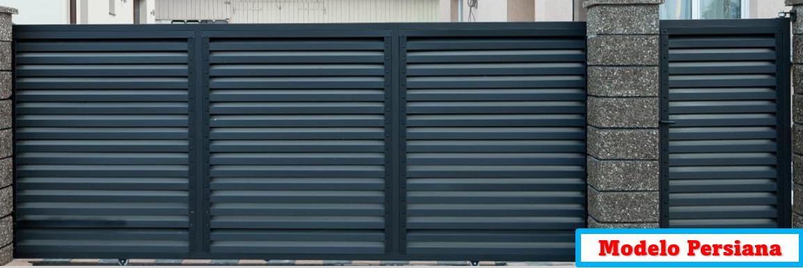 Puerta corredera Modelo PERSIANA