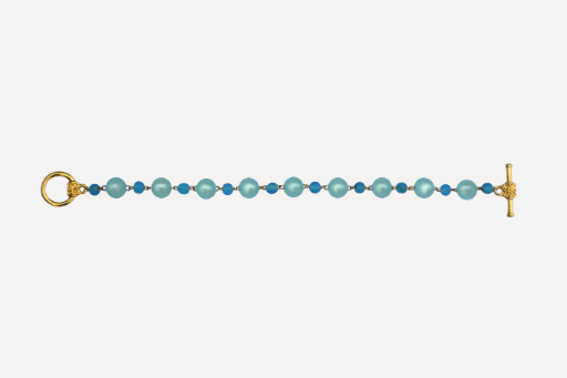 Bracelet en Polaris éléments® bleu