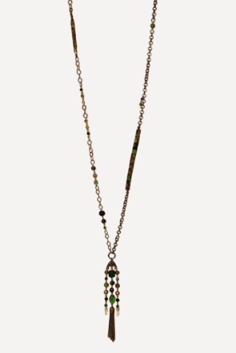 Sautoir perles et liberty