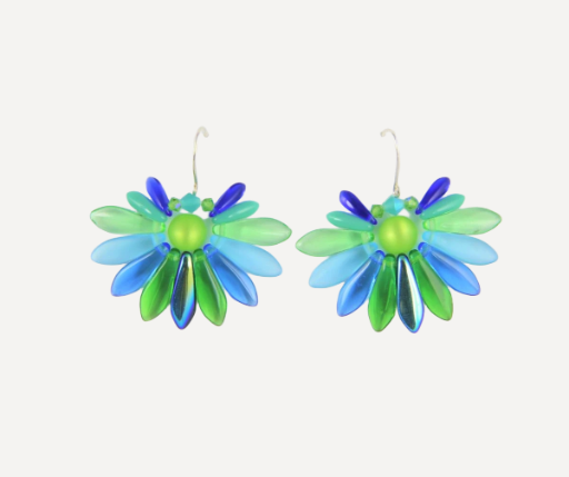 Boucles d'oreilles Fleur de lotus