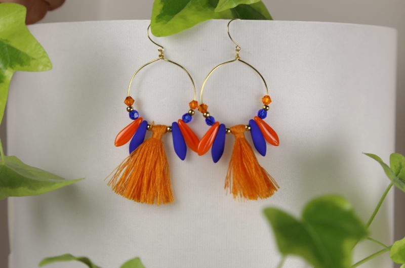 Créoles avec pompon