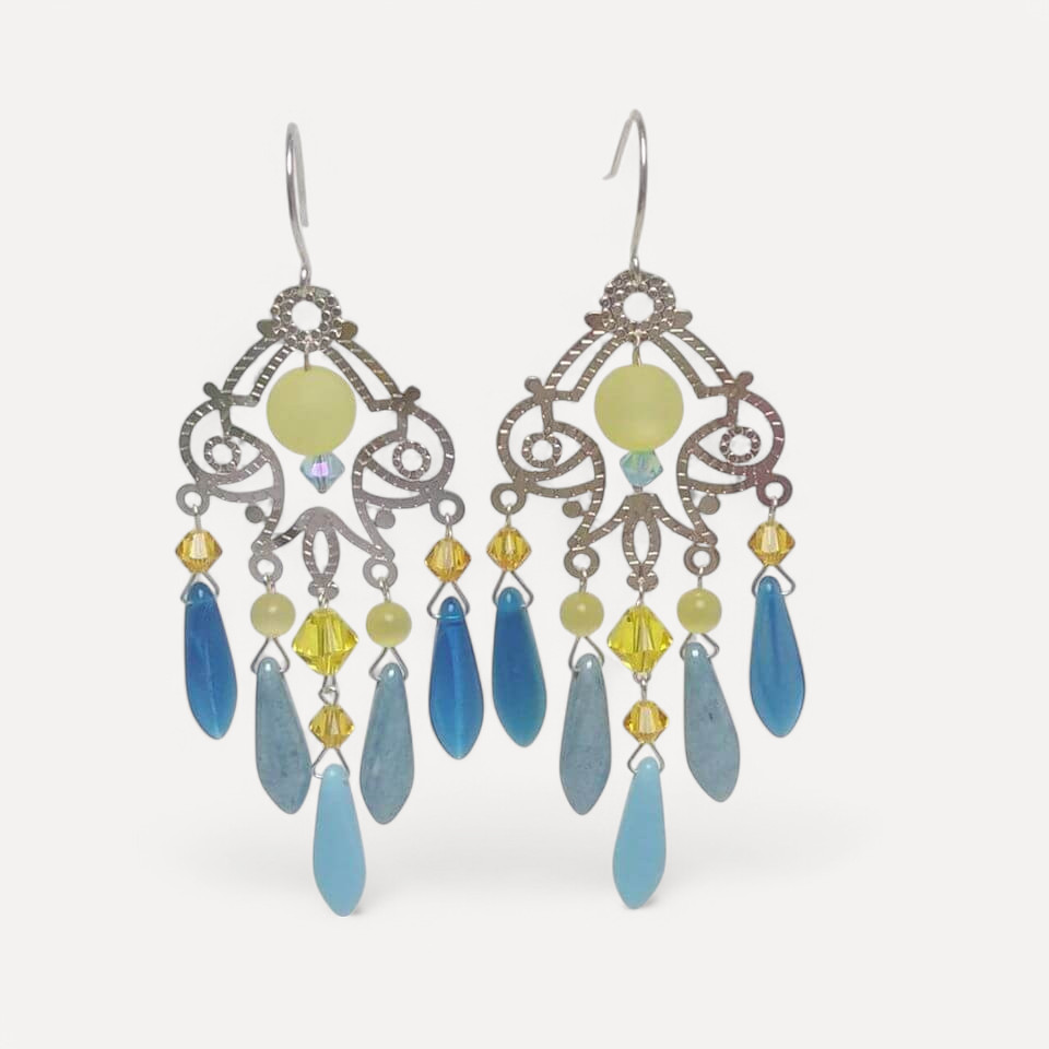 Boucles d'oreilles Ikaria 