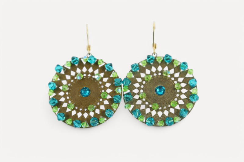 Boucles d'oreilles Aster
