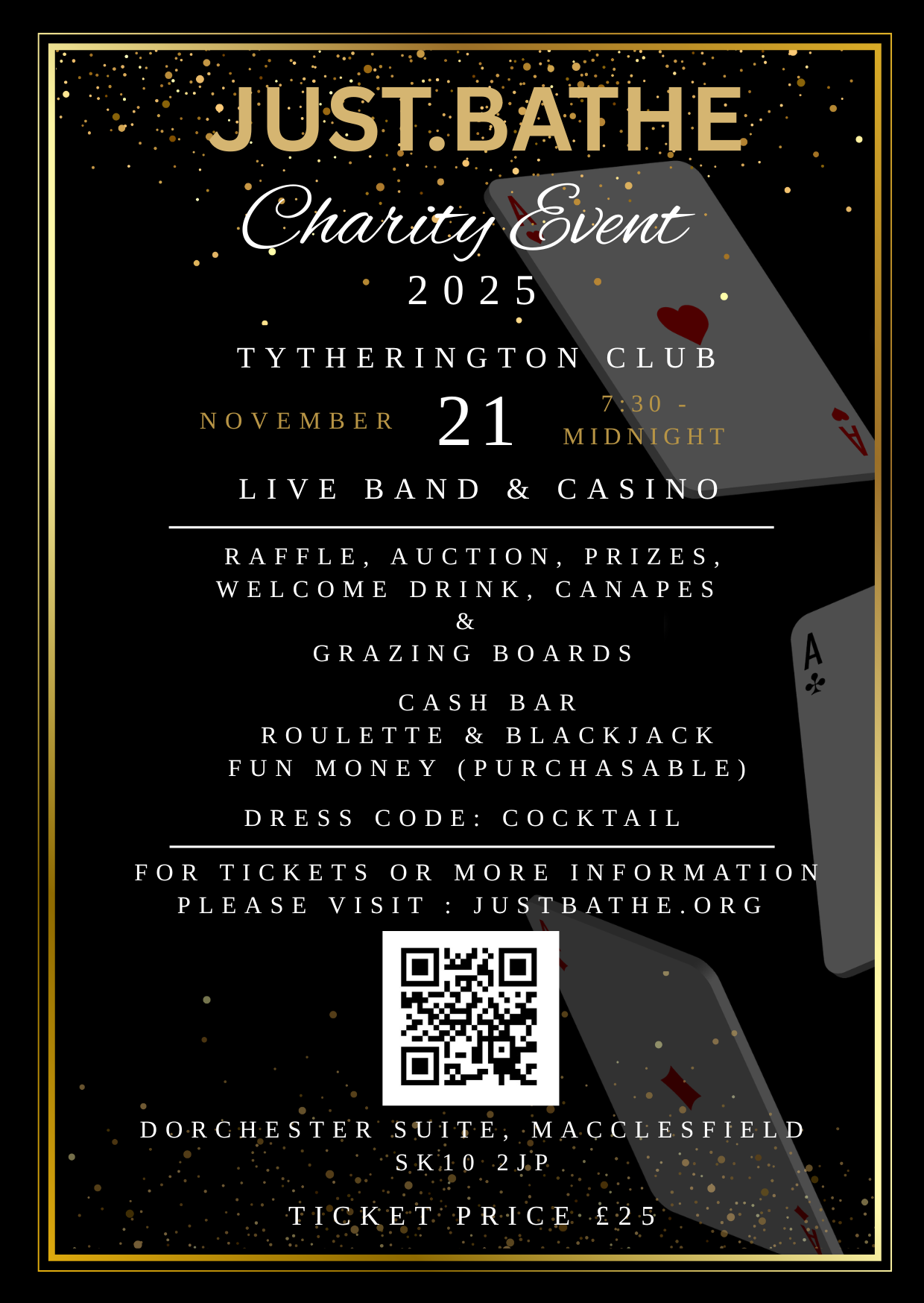 JUST.BATHE Charity Event 2025 Ticket