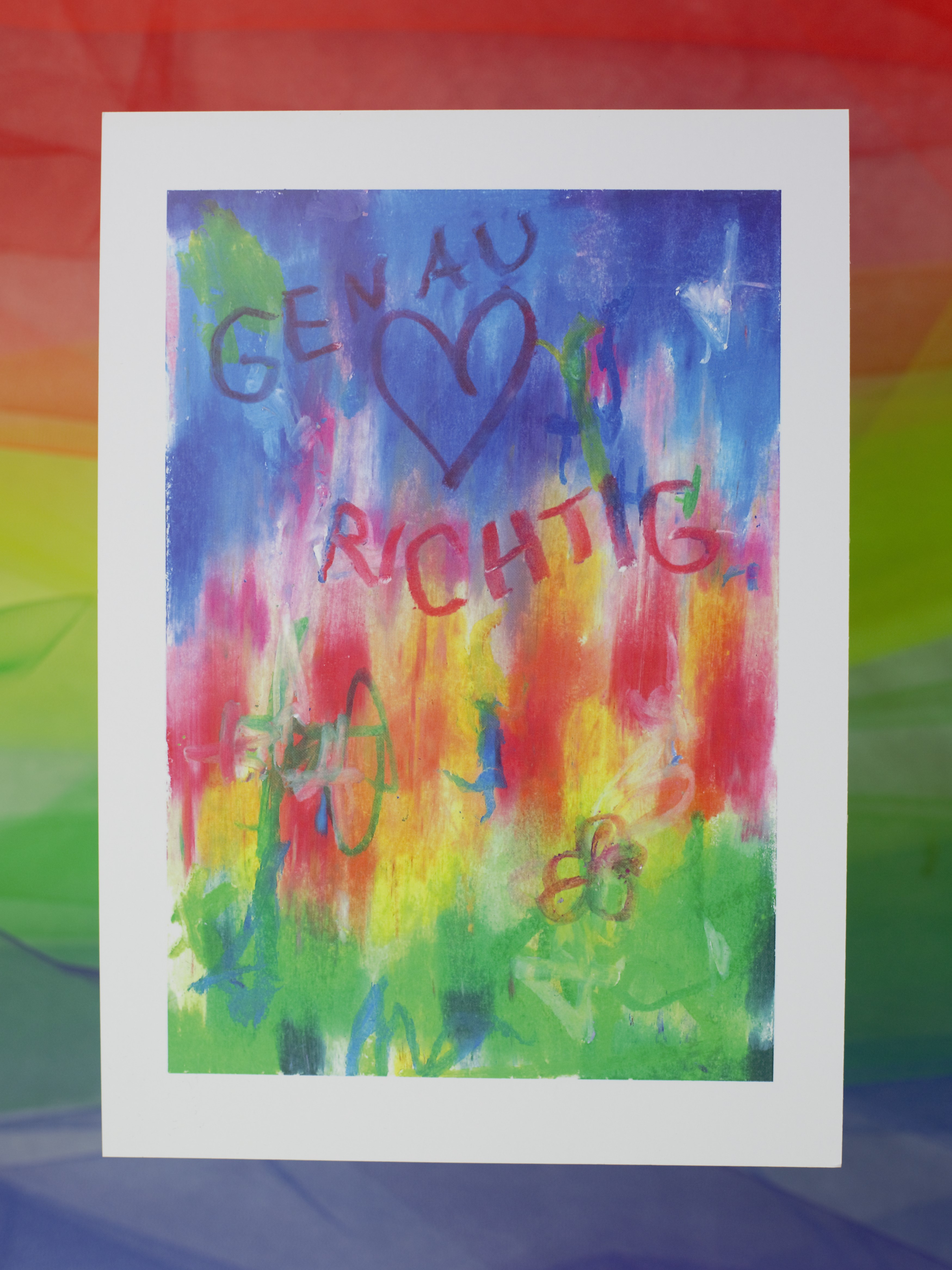 A4 Print GENAU RICHTIG