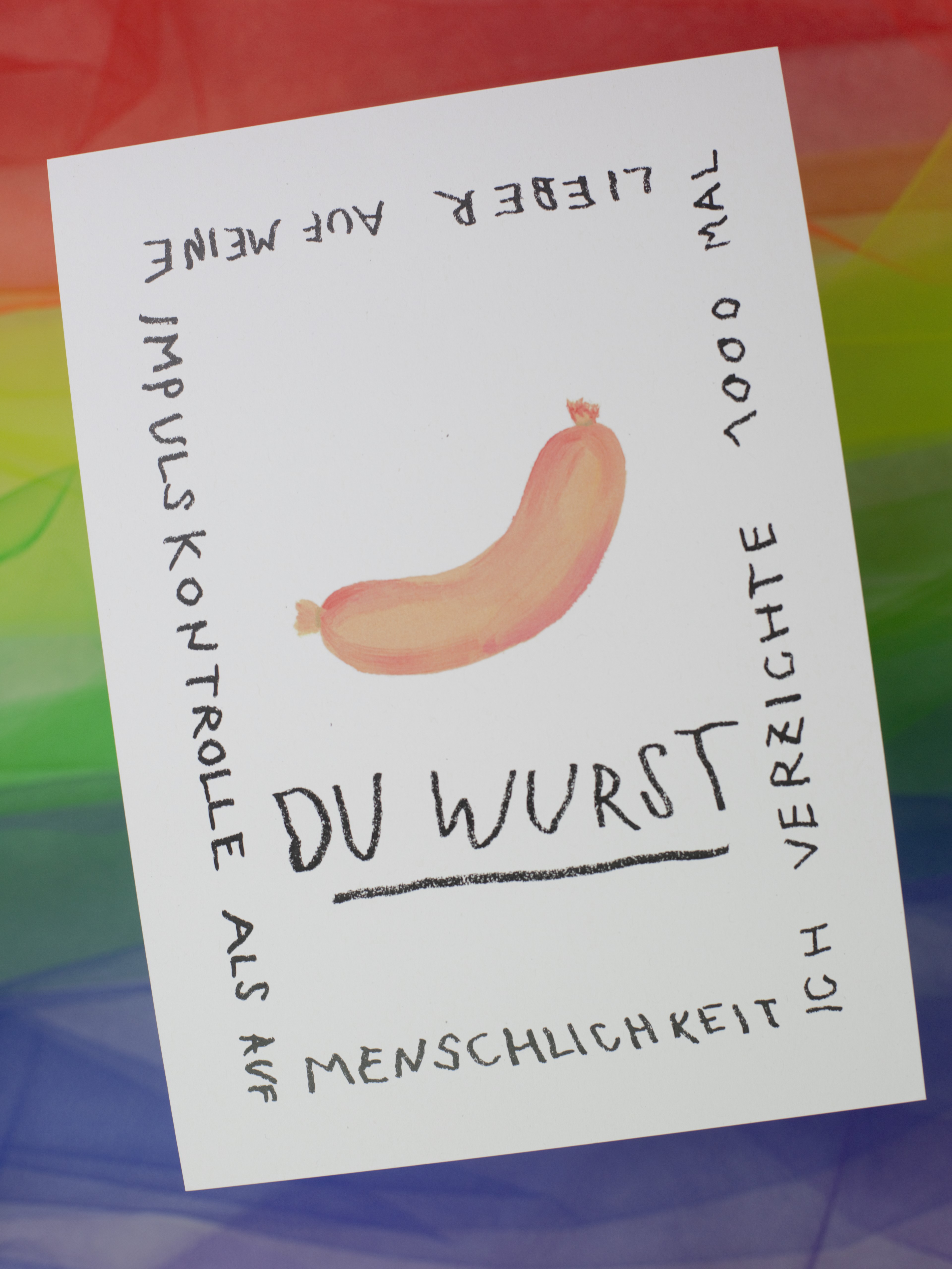 A4 Print DU WURST