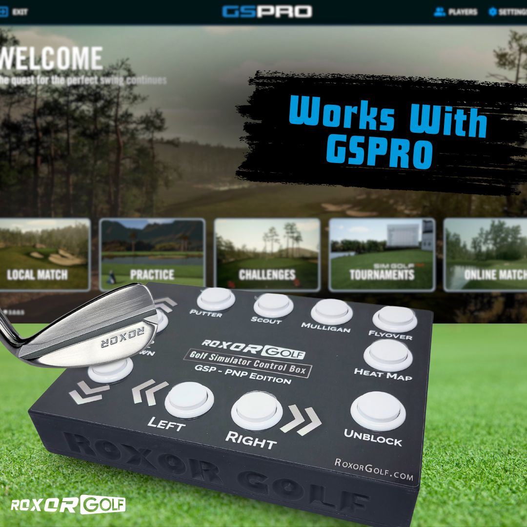 GSP Plug and Play GSPRO Golf Simulator Control Box