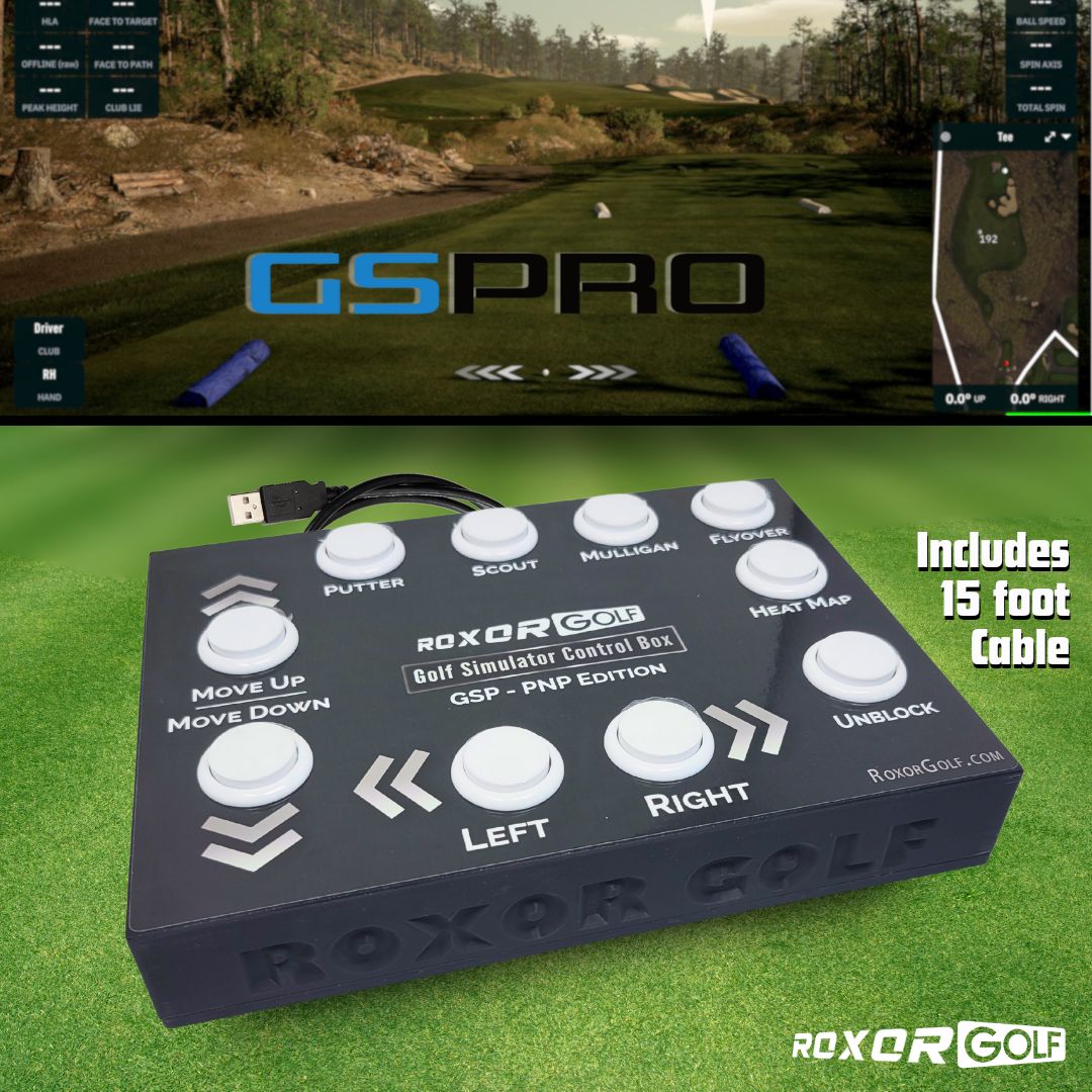 GSP Plug and Play GSPRO Golf Simulator Control Box