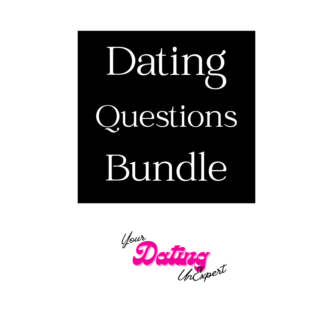 Dating Questions Bundle | 404 Printable Cards for First Dates, Funny Icebreakers, Red Flags & Sexy Questions