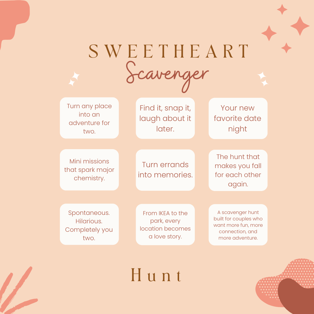 Sweetheart Scavenger Hunt