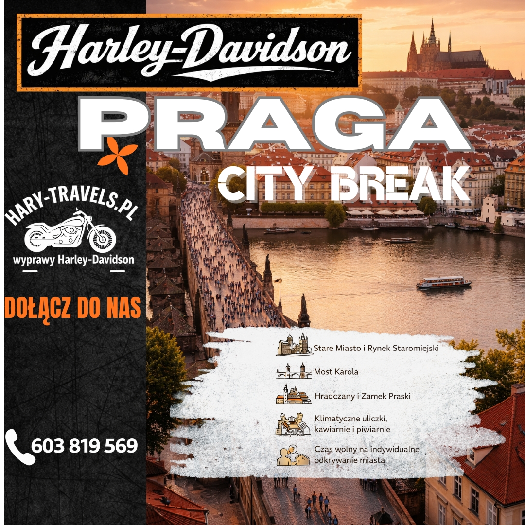 Praga City Break Harley-Davidson