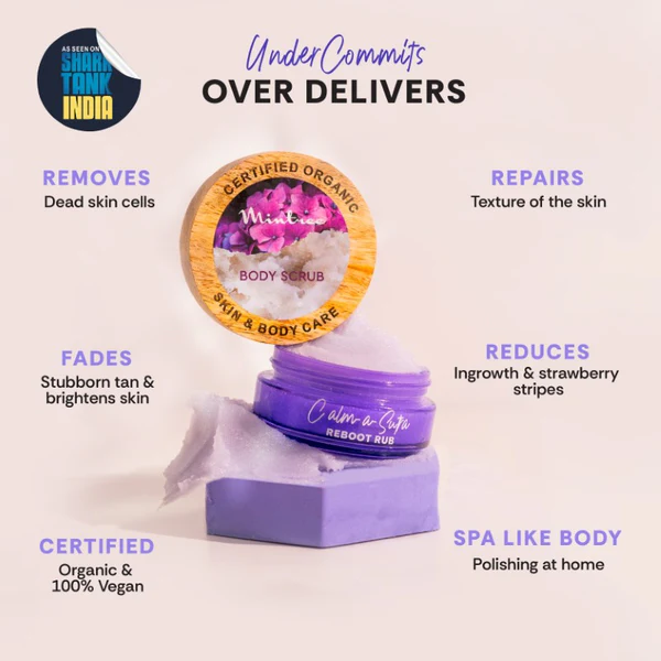 Brightening Floral Body Scrub 150 gm