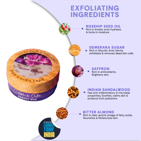 Brightening Floral Body Scrub 150 gm