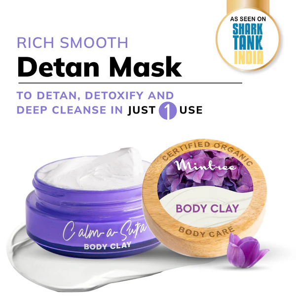 Detoxifying Floral Body Clay 150 gm