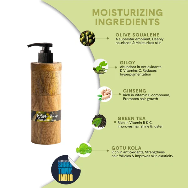 Nourishing Olive Body Wash 200 ml