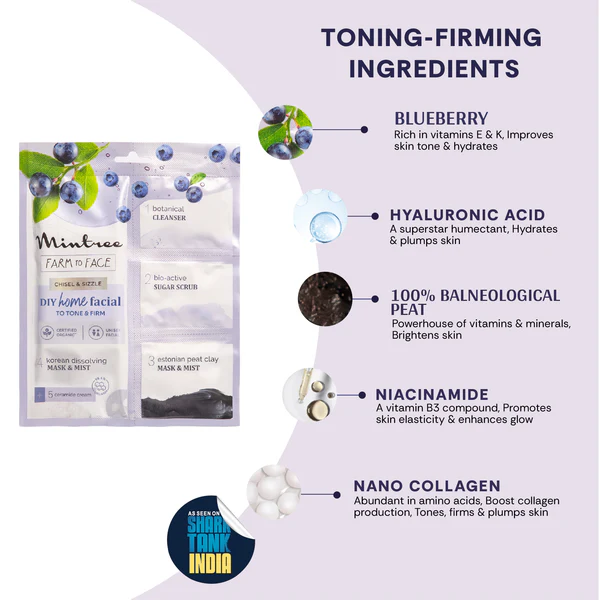 Firming DIY Home Facial (Blueberry)