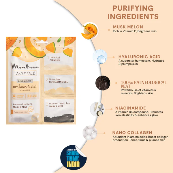 Calming DIY Home Facial (Muskmelon)