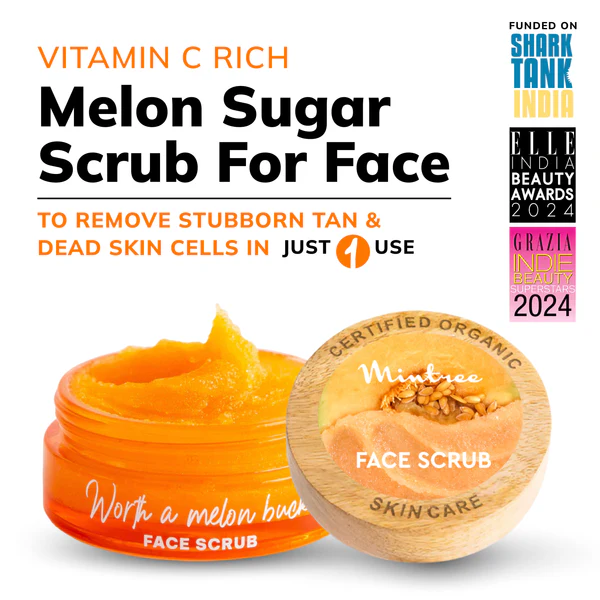 Brightening Melon Face Scrub 60 gm