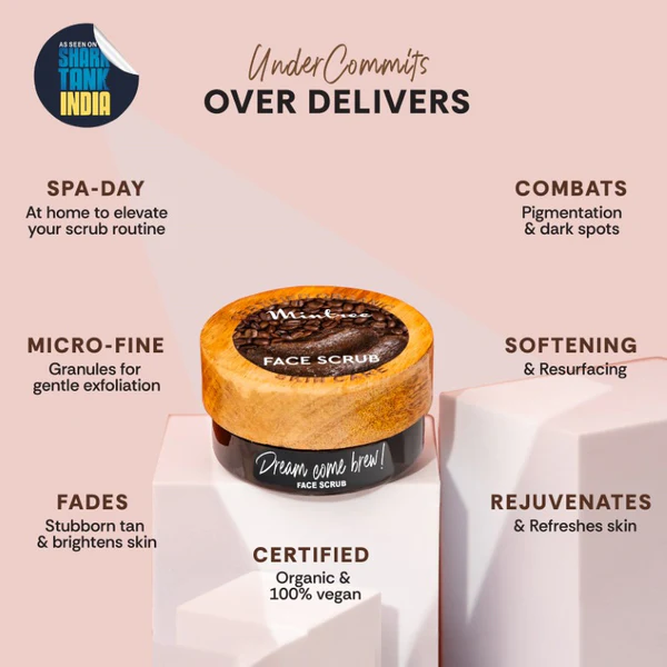 Brightening Coffee Face Scrub 60 Gm