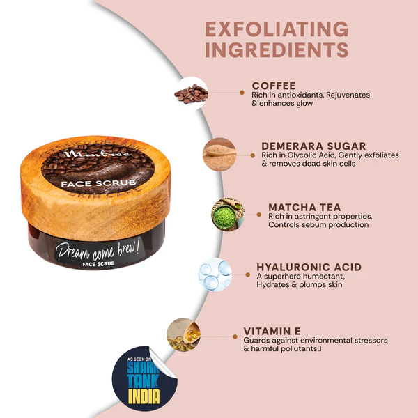 Brightening Coffee Face Scrub 60 Gm