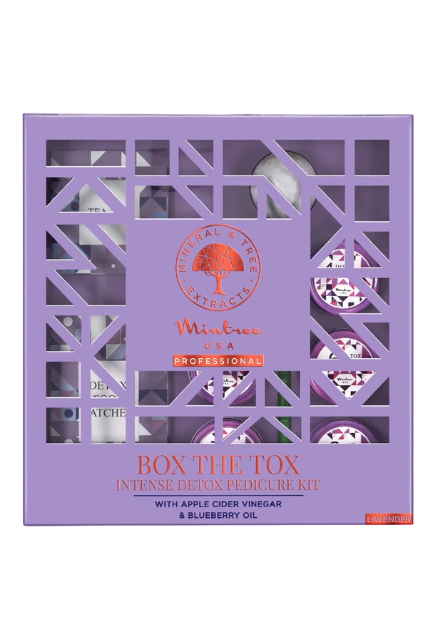 MANI-PEDI KIT BOX THE TOX