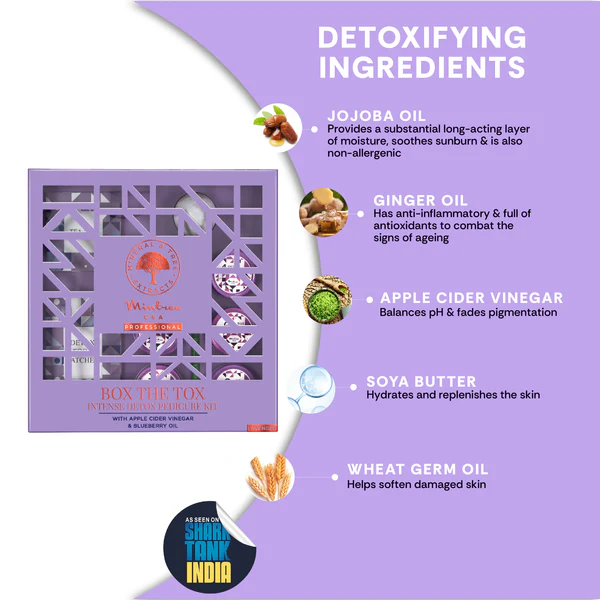 MANI-PEDI KIT BOX THE TOX