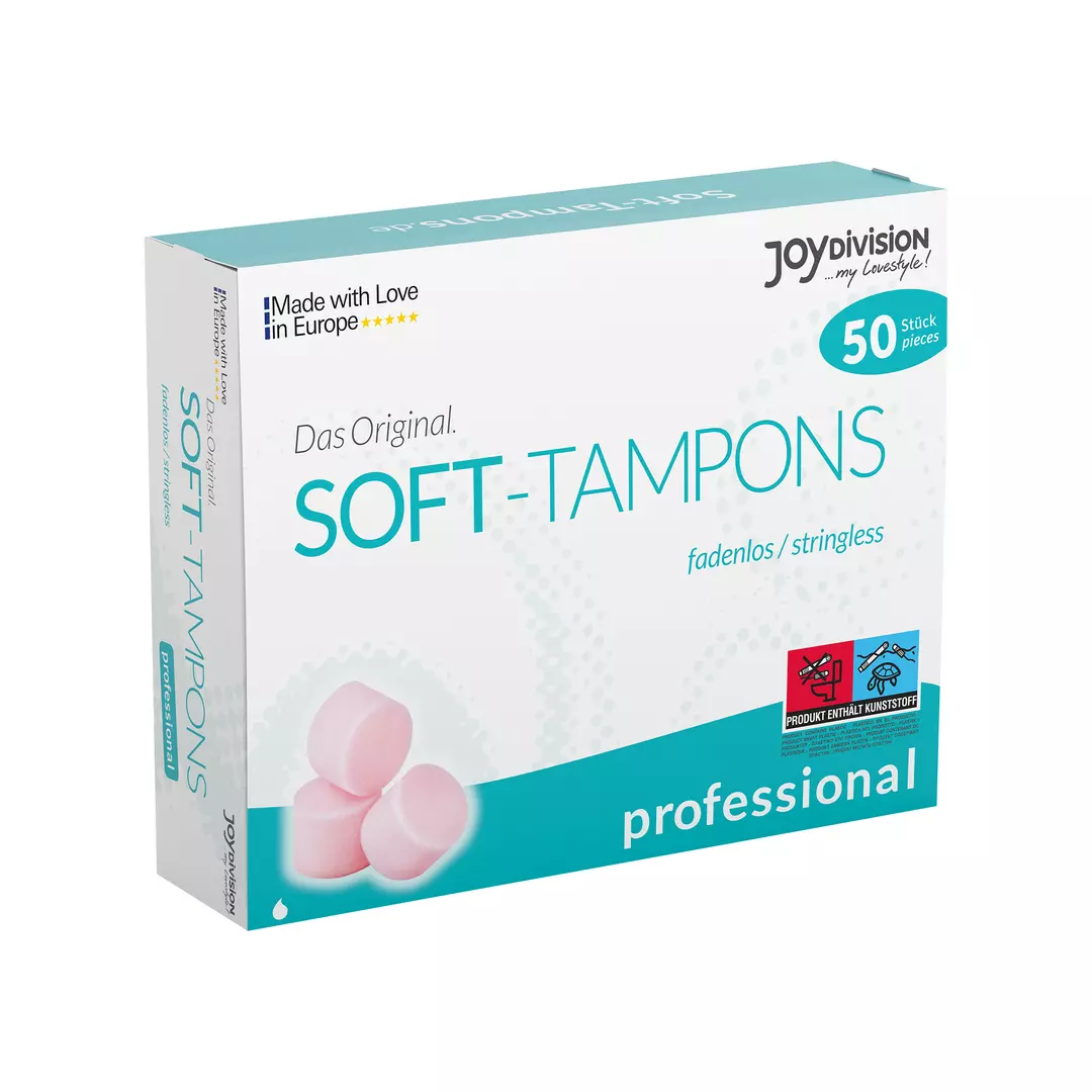 Soft-Tampons normal, professional, box of 50