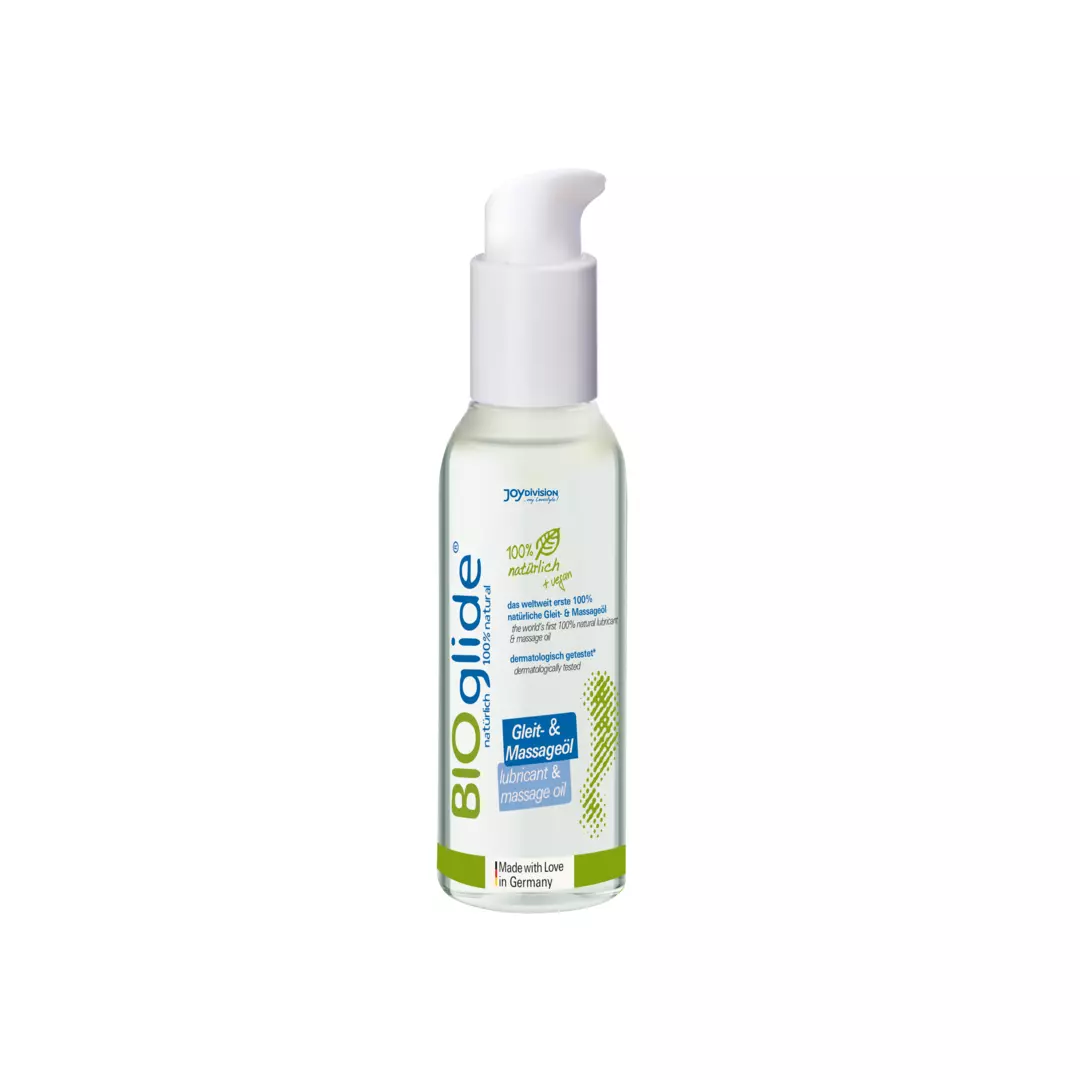 BIO glide lubricant & massage oil, 125 ml