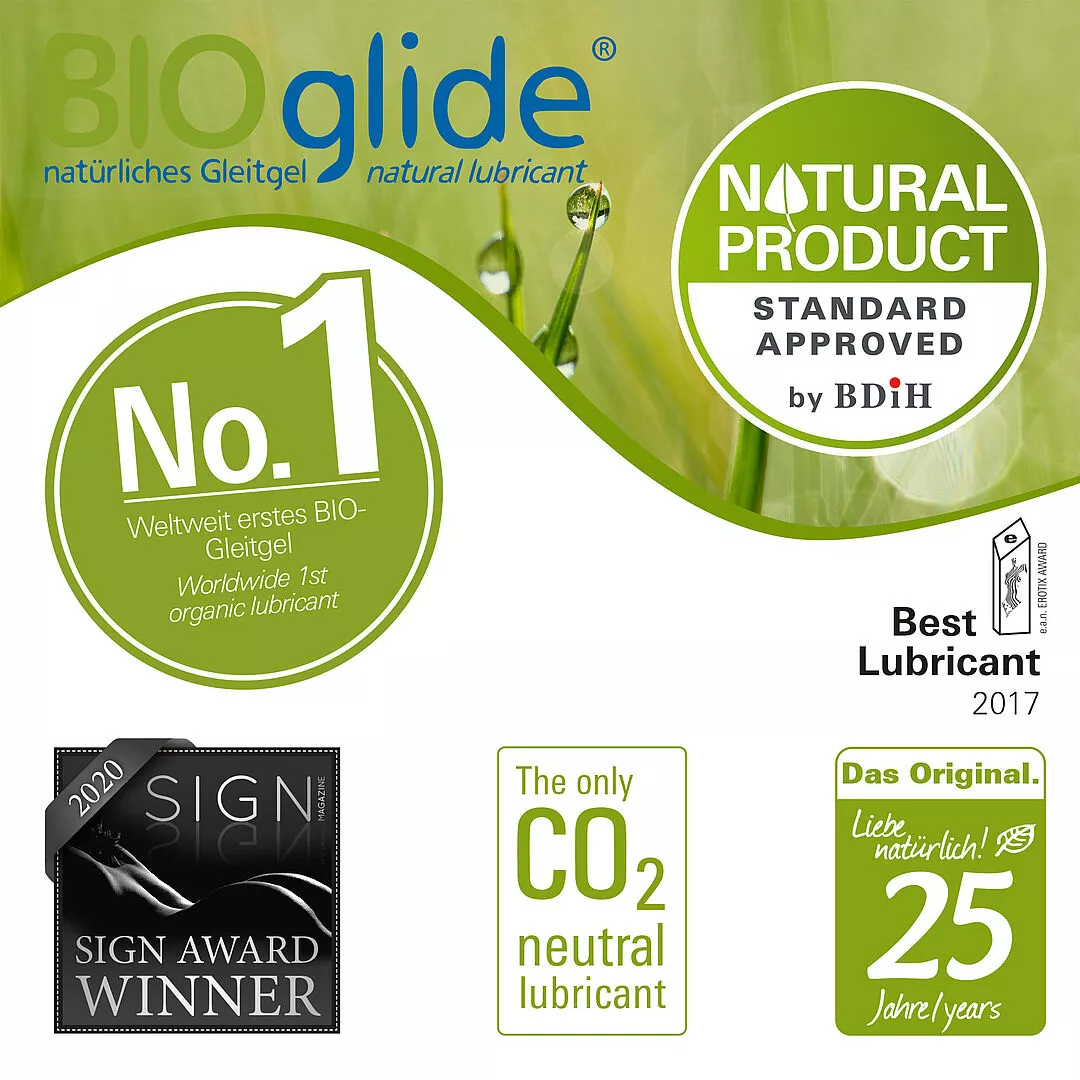 BIO glide lubricant & massage oil, 125 ml