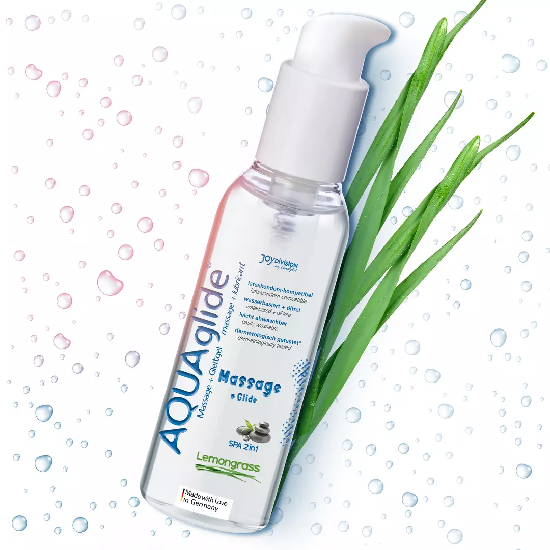 AQUA glide Massage + Glide Lemongrass, 200 ml