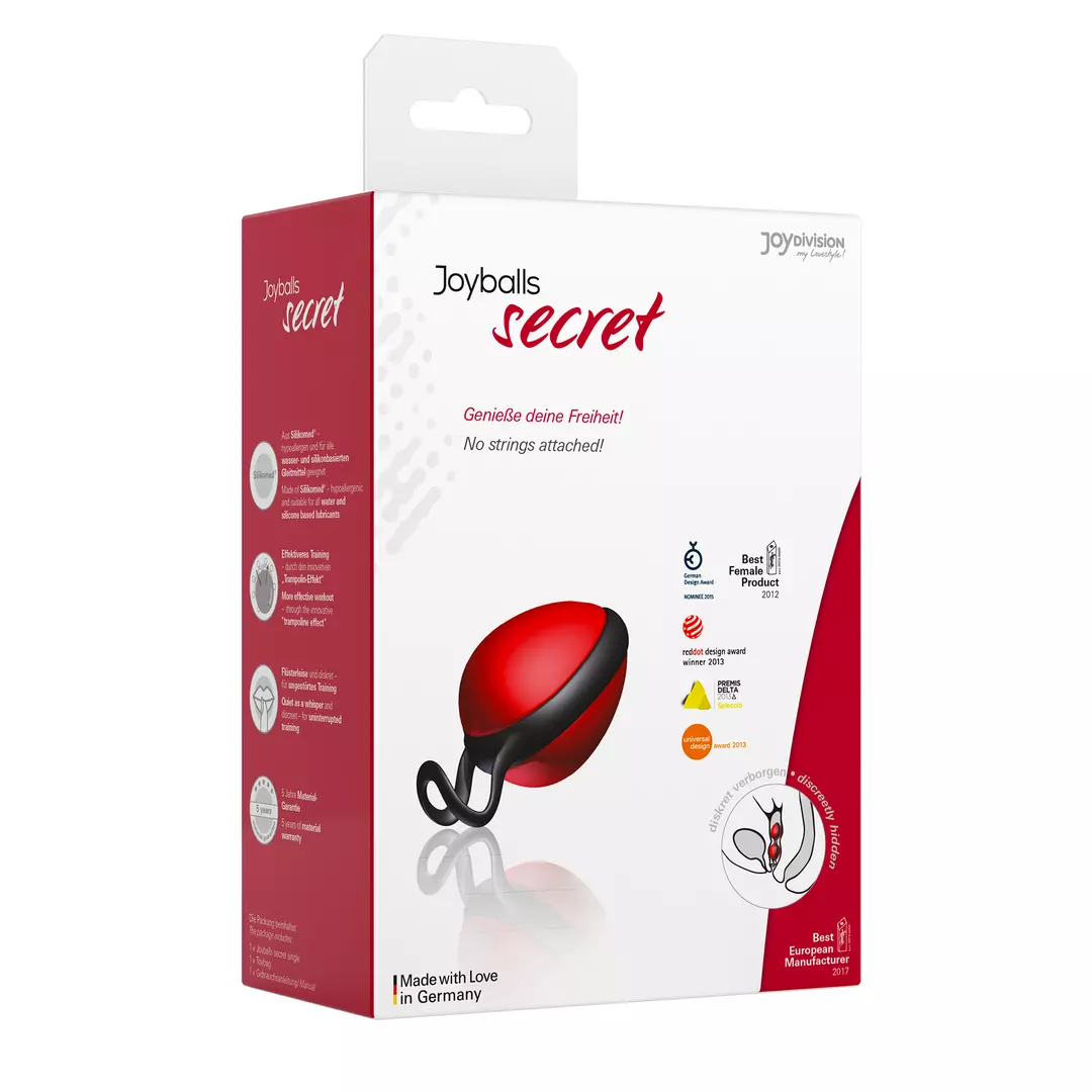 Joyballs secret single, red-black