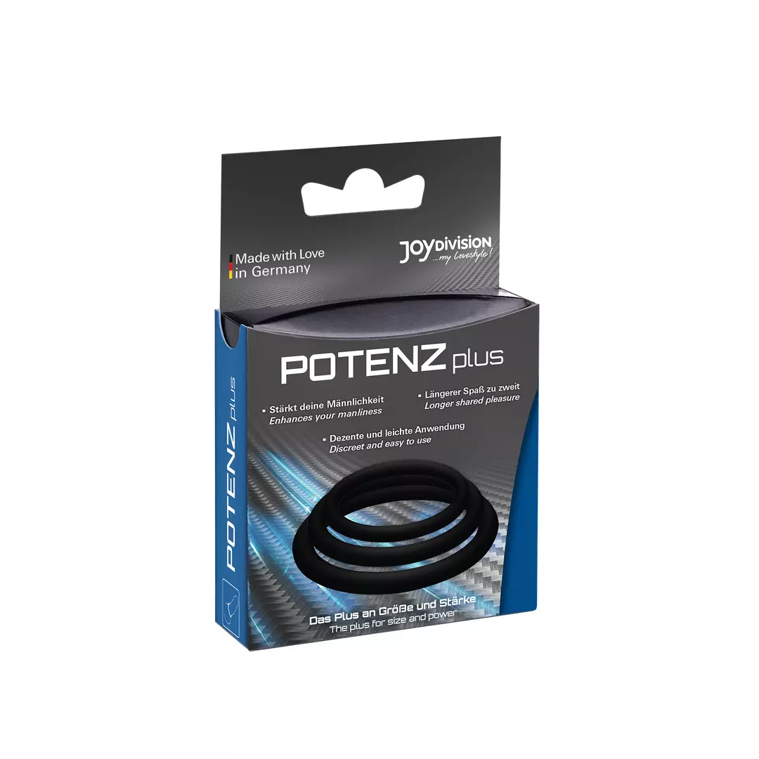 POTENZplus, Schwarz, set of 3 (S, M, L)