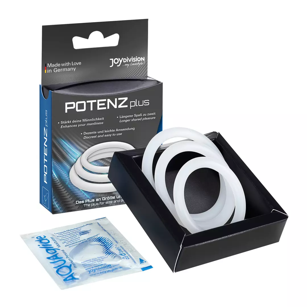 POTENZplus, transparent, set of 3 (S, M, L)