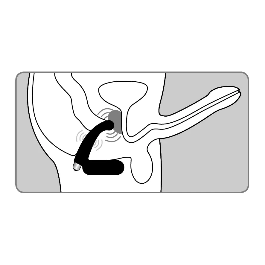 Joystick Prostata Booster Pro, black