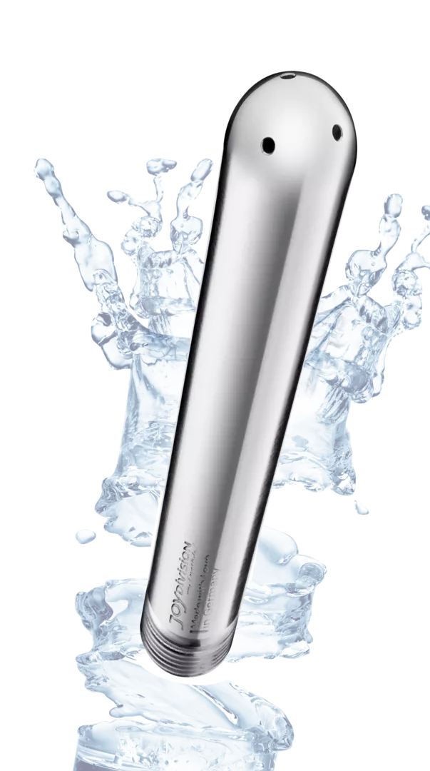 AQUAstick intimate douche attachment, silver, without shower hose