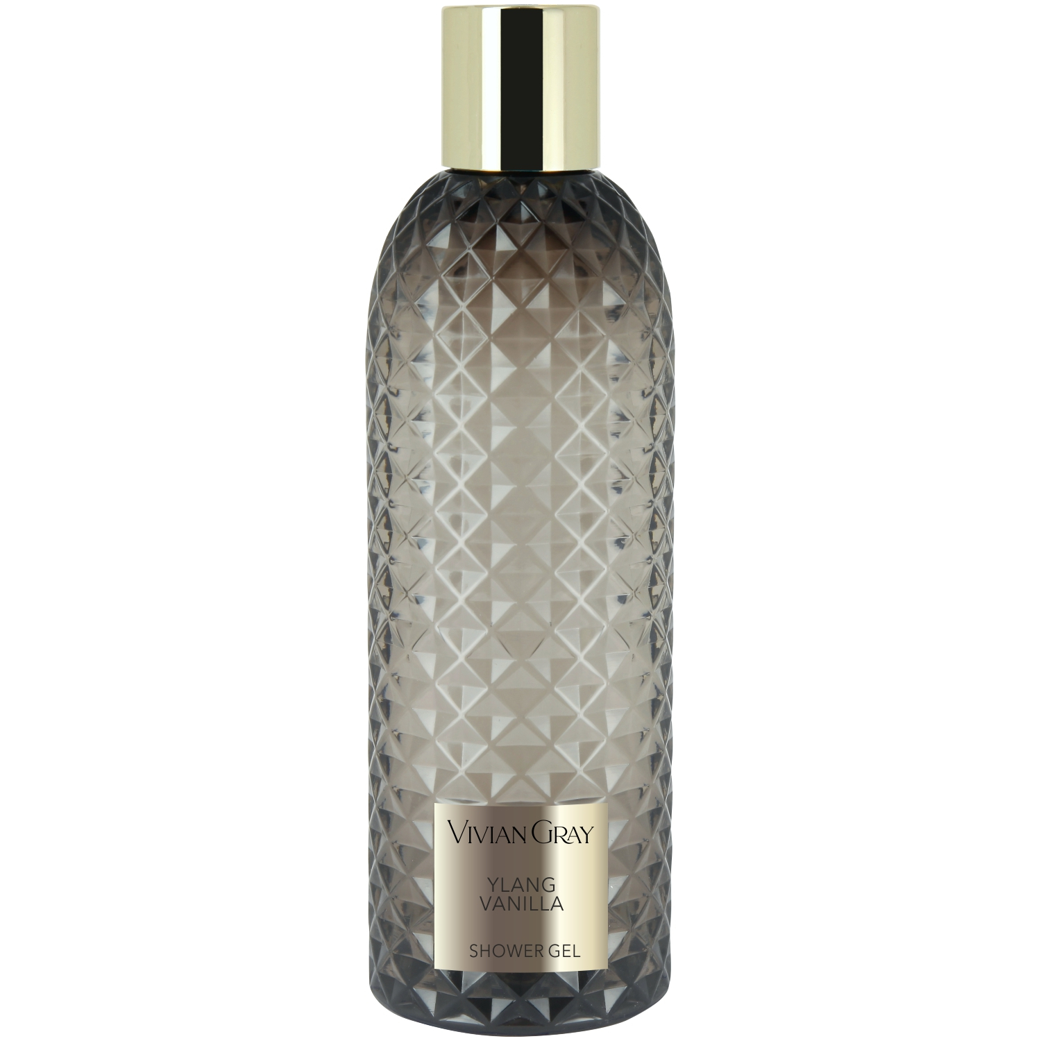 Shower Gel Gemstone, Ylang & Vanilla, grey (300 ml)