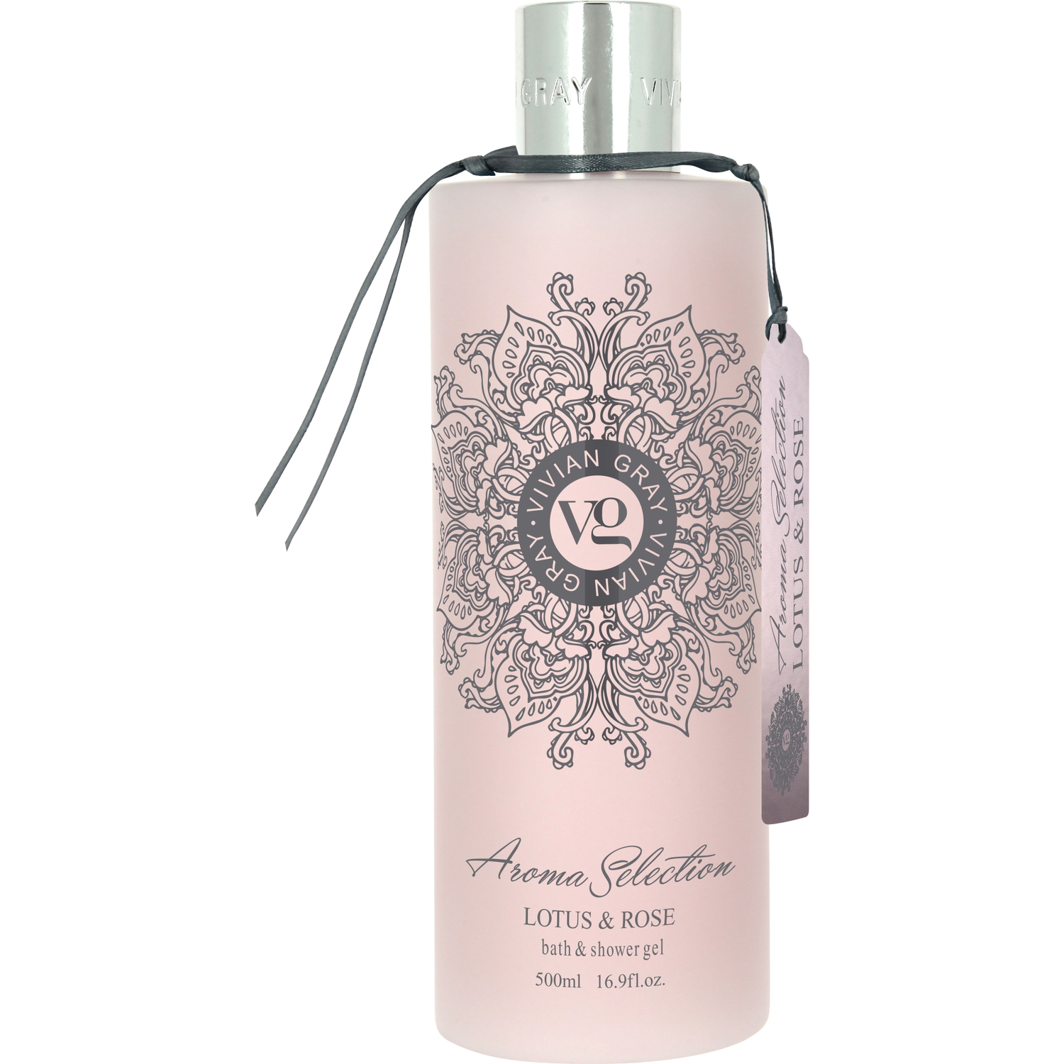 Shower Gel Aroma Selection, Lotus & Rose, pink (500 ml)