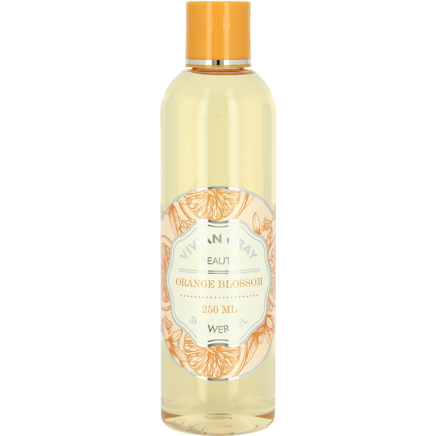 Shower Gel Naturals, Orange Blossom, orange (250 ml)